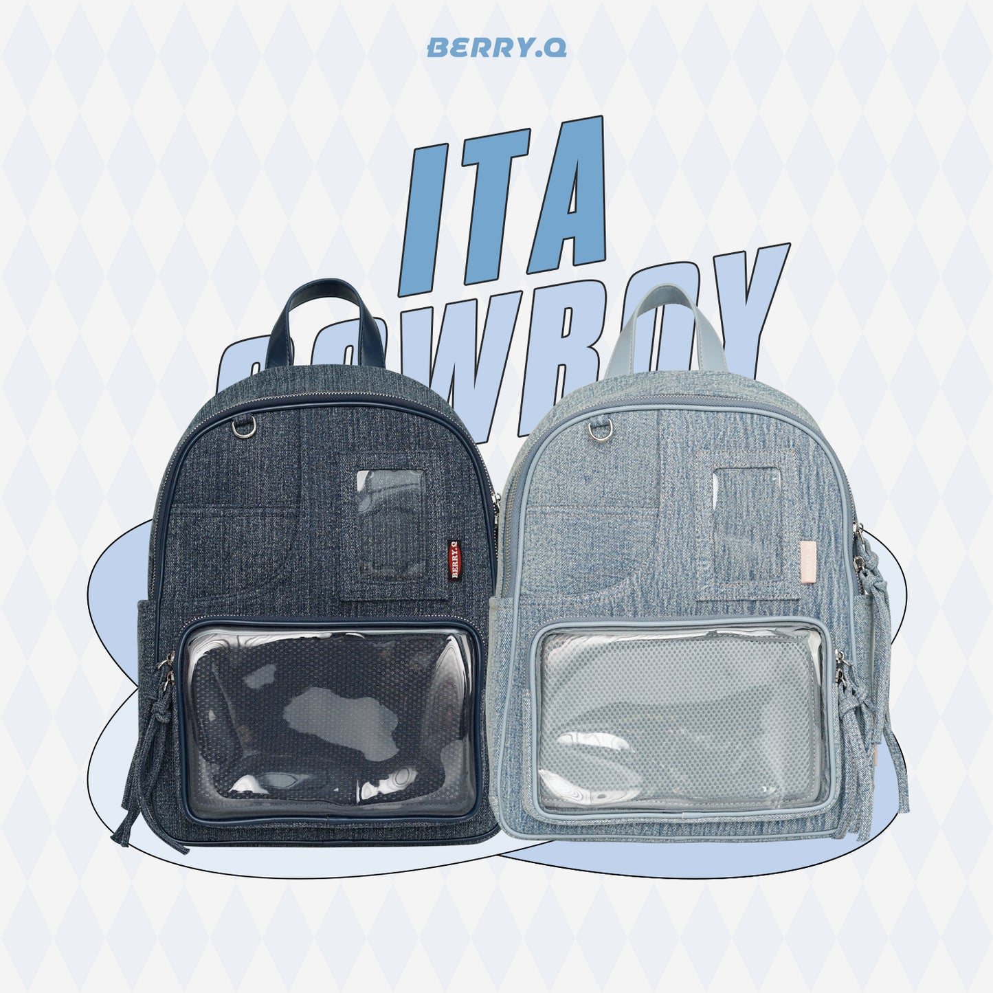 Denim Backpack
