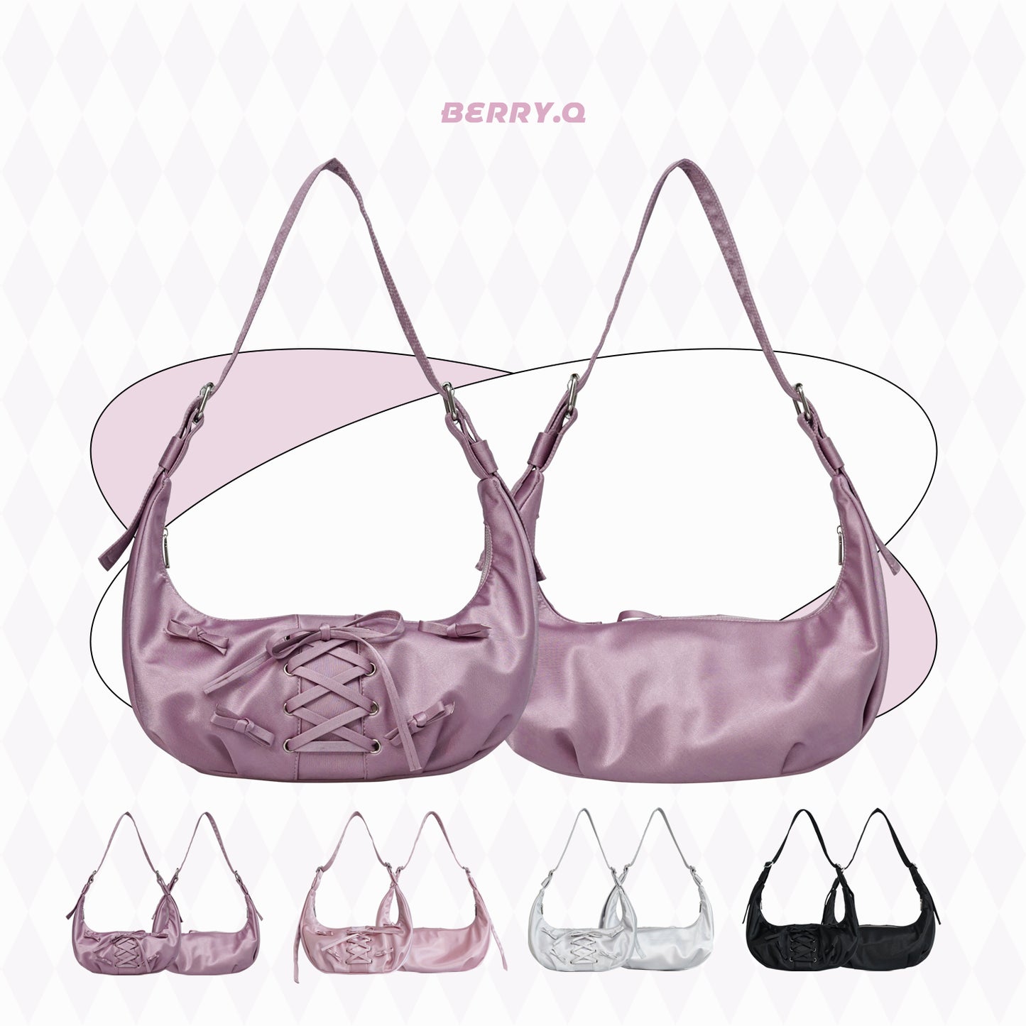Ribbon Sling Crossbody Bag