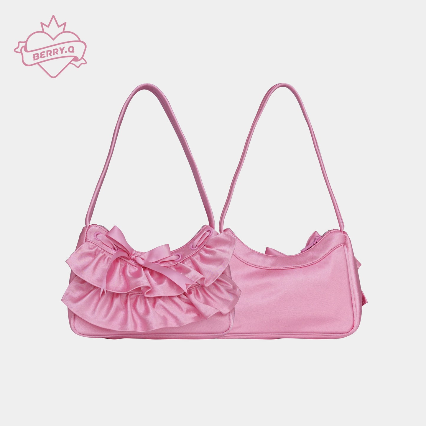 Ballet Girl Ribbon Ruffles Shoulder Bag