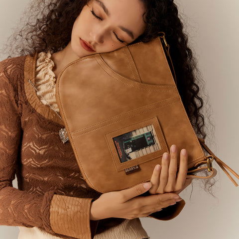 Day Dream in Wild West - Large Crossbody Bag
