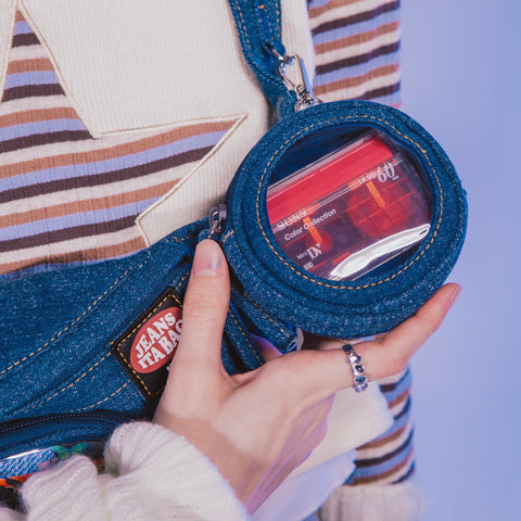 Denim Waist Bag