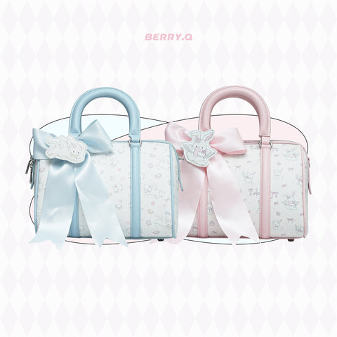 Fuwa Fuwa Ribbon Accent Handbags