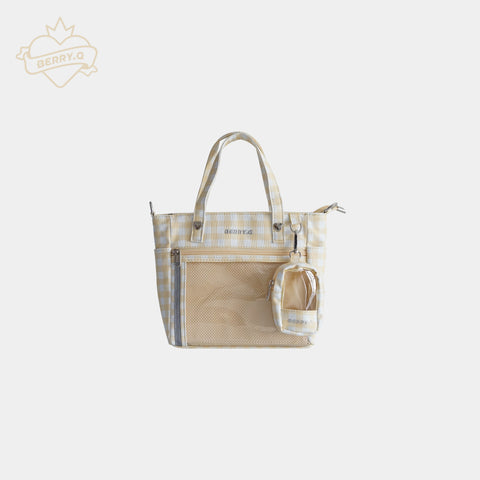 Tartan Check Shoulder Bag